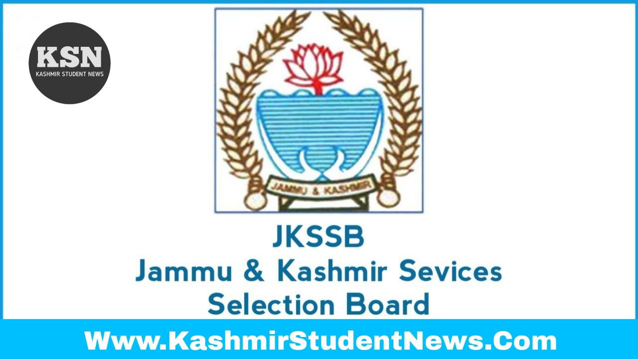 JKSSB Notice regarding Clubbing/Tagging of Multiple application forms for various posts